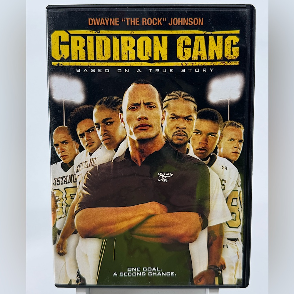 Gridiron Gang on DVD. Starring Dwayne “The Rock” Johnson
